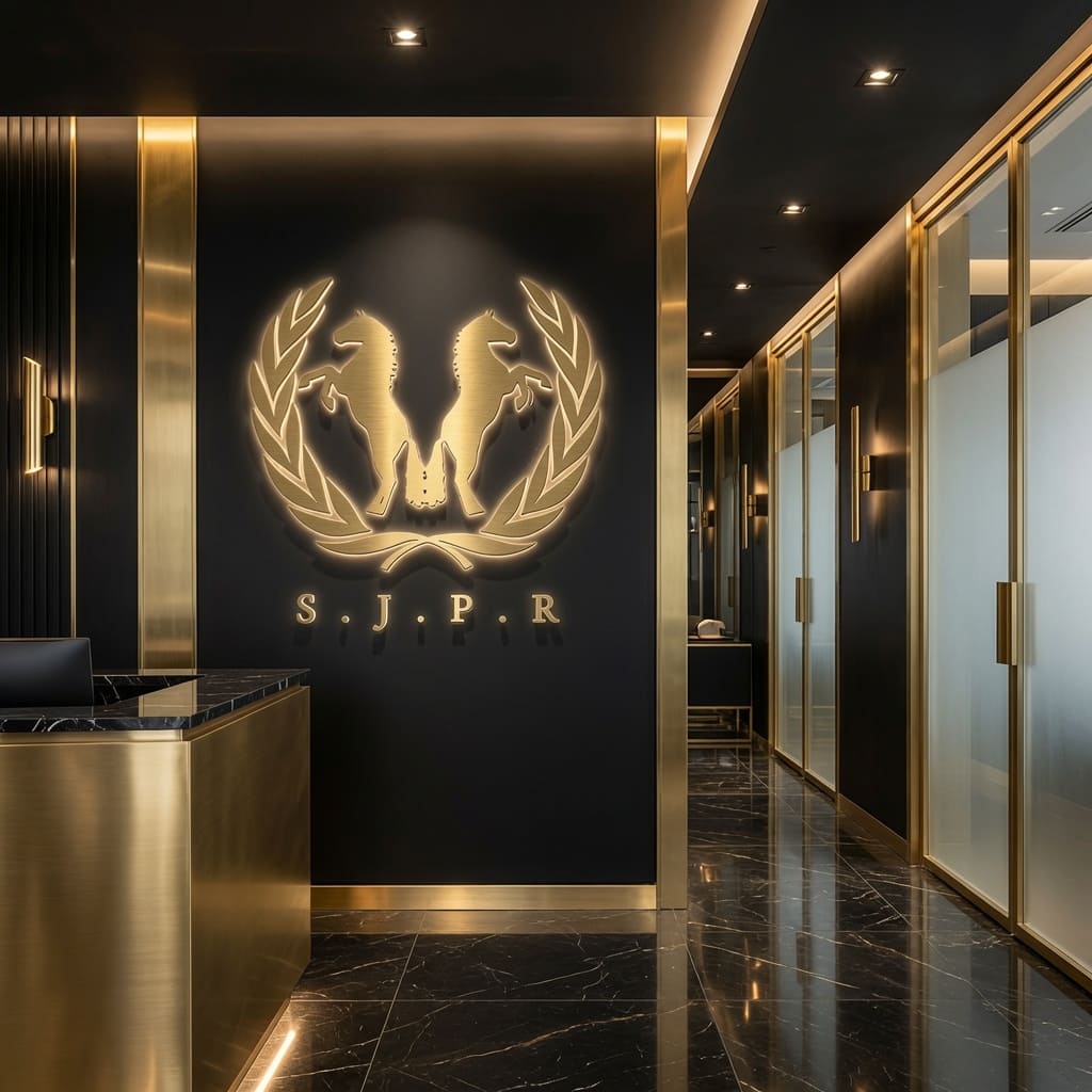 SJPR London office entrance